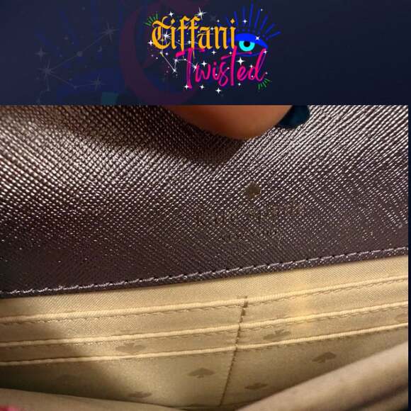 Kate Spade Glitter Envelope Crossbody Bag Lavender Pink NWT - Picture 5 of 6